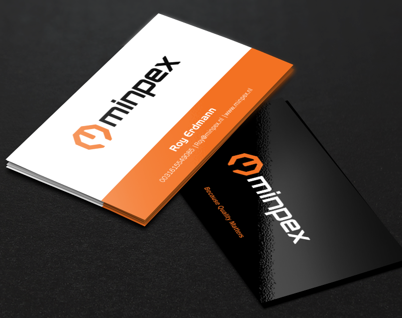 Business Card Design by Brand aid for Minpex B.V. | Design #14486956