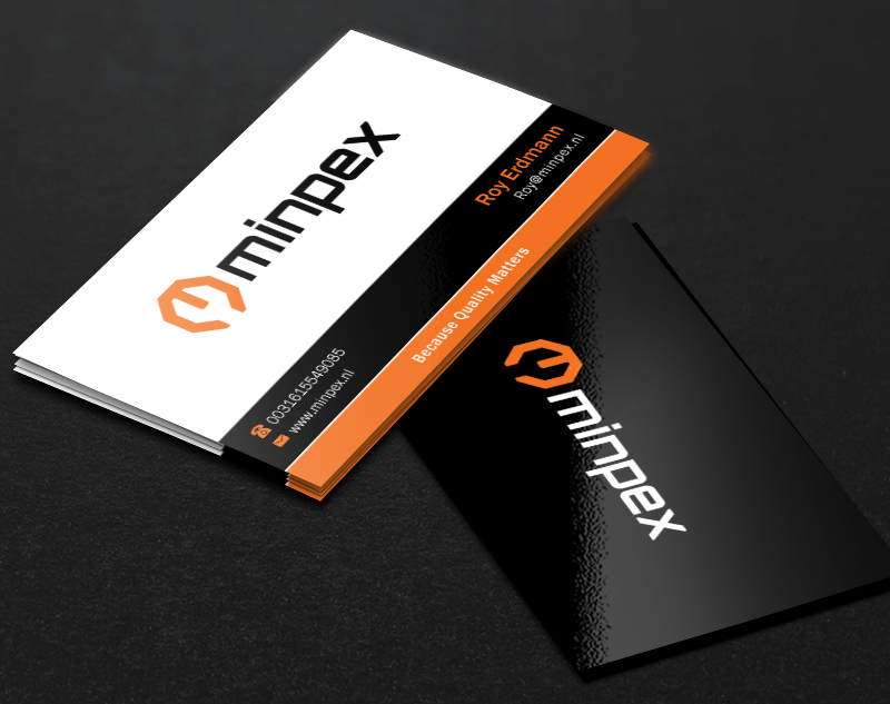 Business Card Design by Brand aid for Minpex B.V. | Design #14486973
