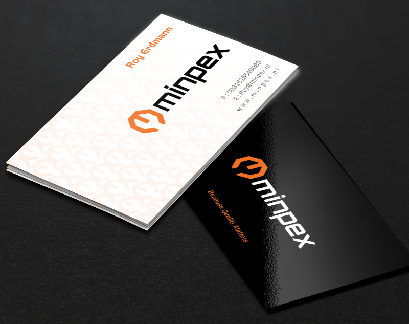 Business Card Design by Brand aid for Minpex B.V. | Design #14486979