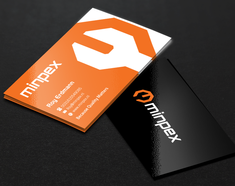 Business Card Design by Brand aid for Minpex B.V. | Design #14486980