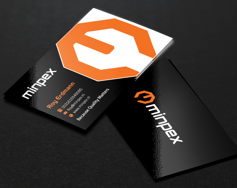 Business Card Design by Brand aid for Minpex B.V. | Design #14487004