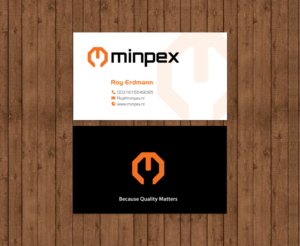 Design de Carte de Visite par chandrayaan.creative pour Minpex B.V. | Design : #14487348