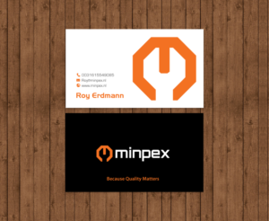 Business Card Design by chandrayaan.creative for Minpex B.V. | Design: #14487370