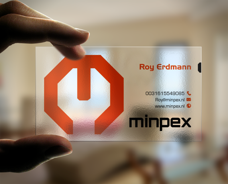 Business Card Design by chandrayaan.creative for Minpex B.V. | Design #14487389