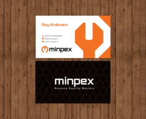 Business Card Design by chandrayaan.creative for Minpex B.V. | Design: #14487390