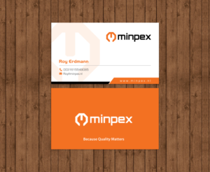 Business Card Design by chandrayaan.creative for Minpex B.V. | Design: #14487391