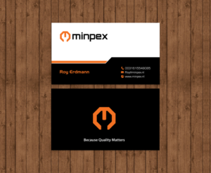 Business Card Design by chandrayaan.creative for Minpex B.V. | Design: #14487401
