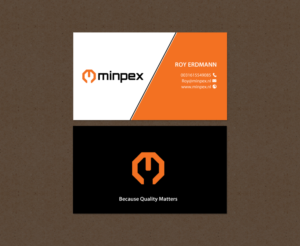 Visitenkarten-Design von chandrayaan.creative für Minpex B.V. | Design: #14487420