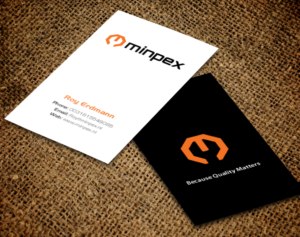 Visitenkarten-Design von chandrayaan.creative für Minpex B.V. | Design: #14487431
