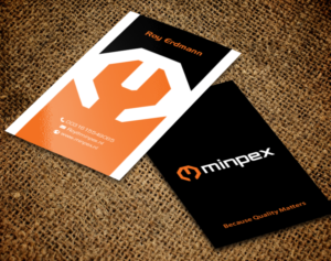 Visitenkarten-Design von chandrayaan.creative für Minpex B.V. | Design: #14487433