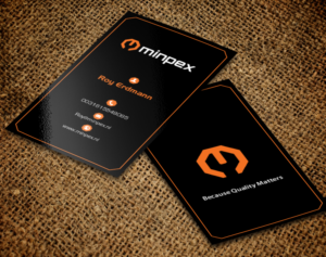 Visitenkarten-Design von chandrayaan.creative für Minpex B.V. | Design: #14487463