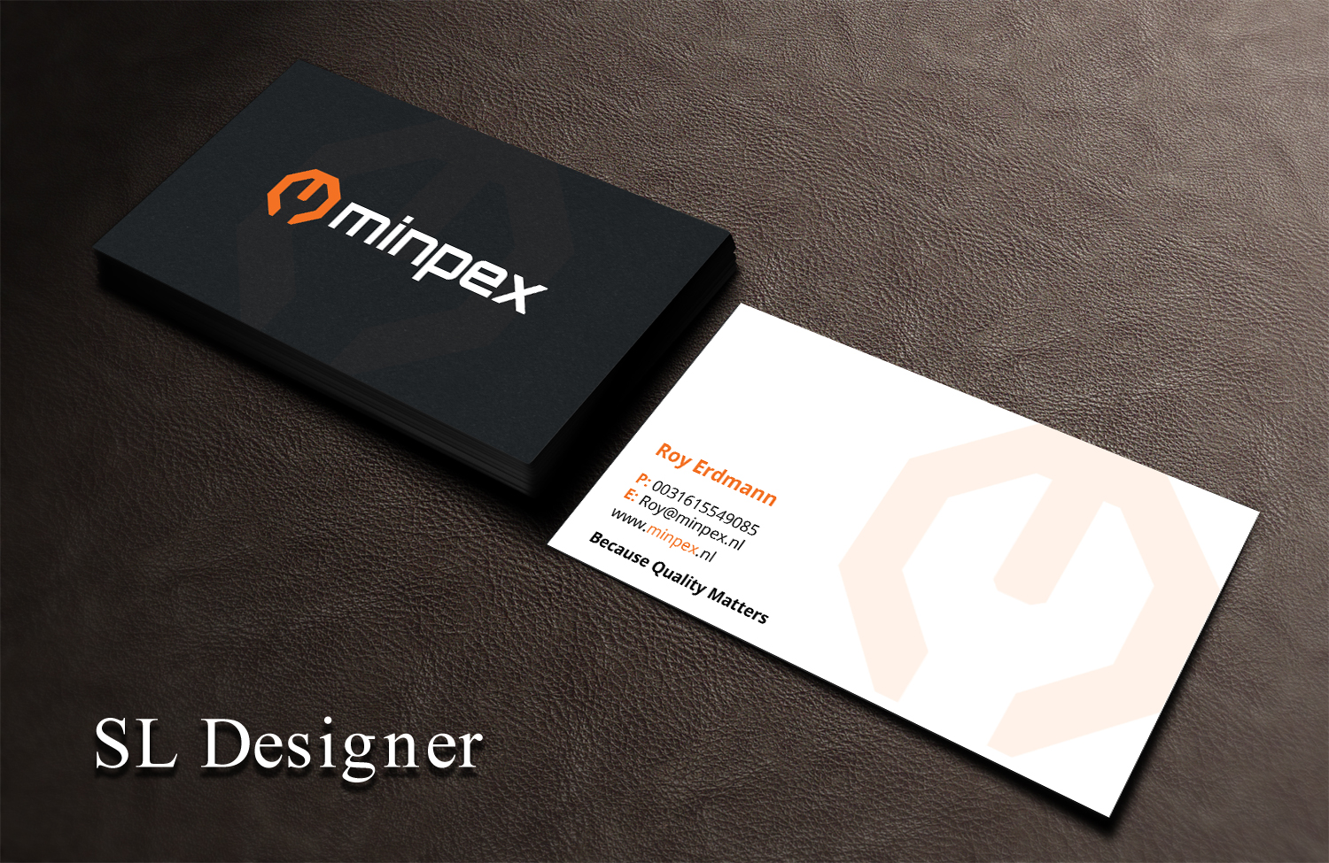 Design de Carte de Visite par SL Designer pour Minpex B.V. | Design #14482077