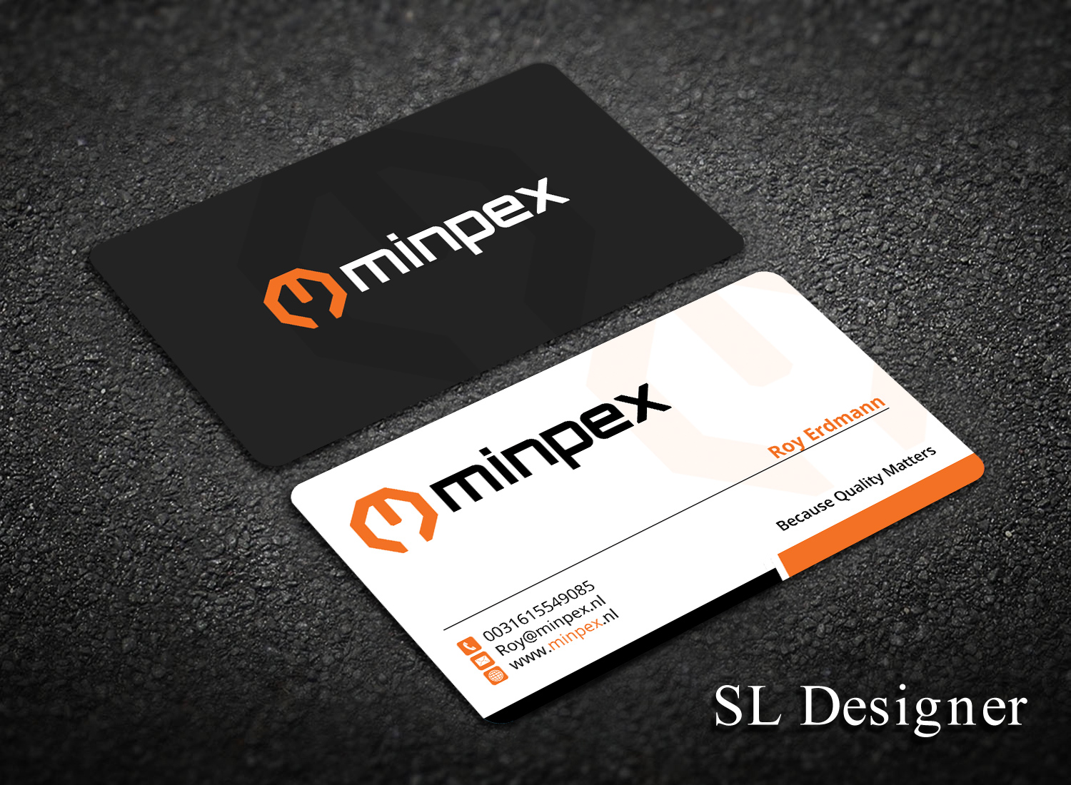 Design de Carte de Visite par SL Designer pour Minpex B.V. | Design #14482080