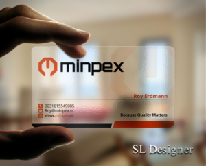 Design de Carte de Visite par SL Designer pour Minpex B.V. | Design : #14482094