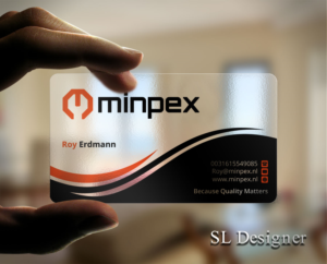 Design de Carte de Visite par SL Designer pour Minpex B.V. | Design : #14482096