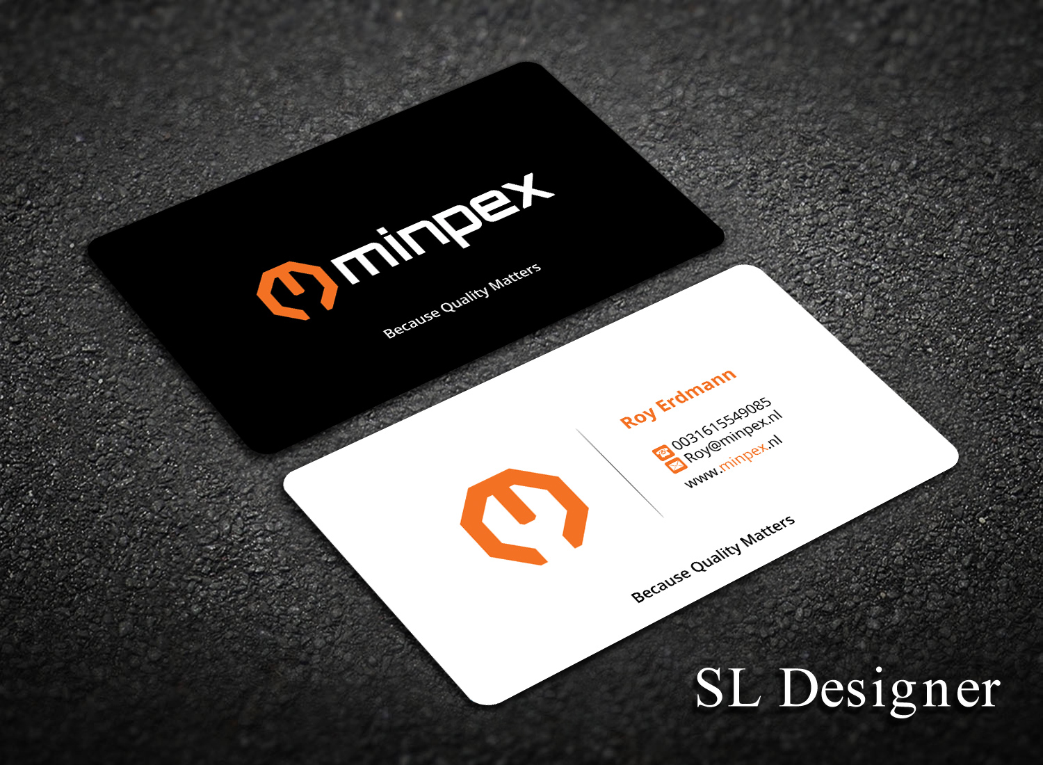 Design de Carte de Visite par SL Designer pour Minpex B.V. | Design #14482102