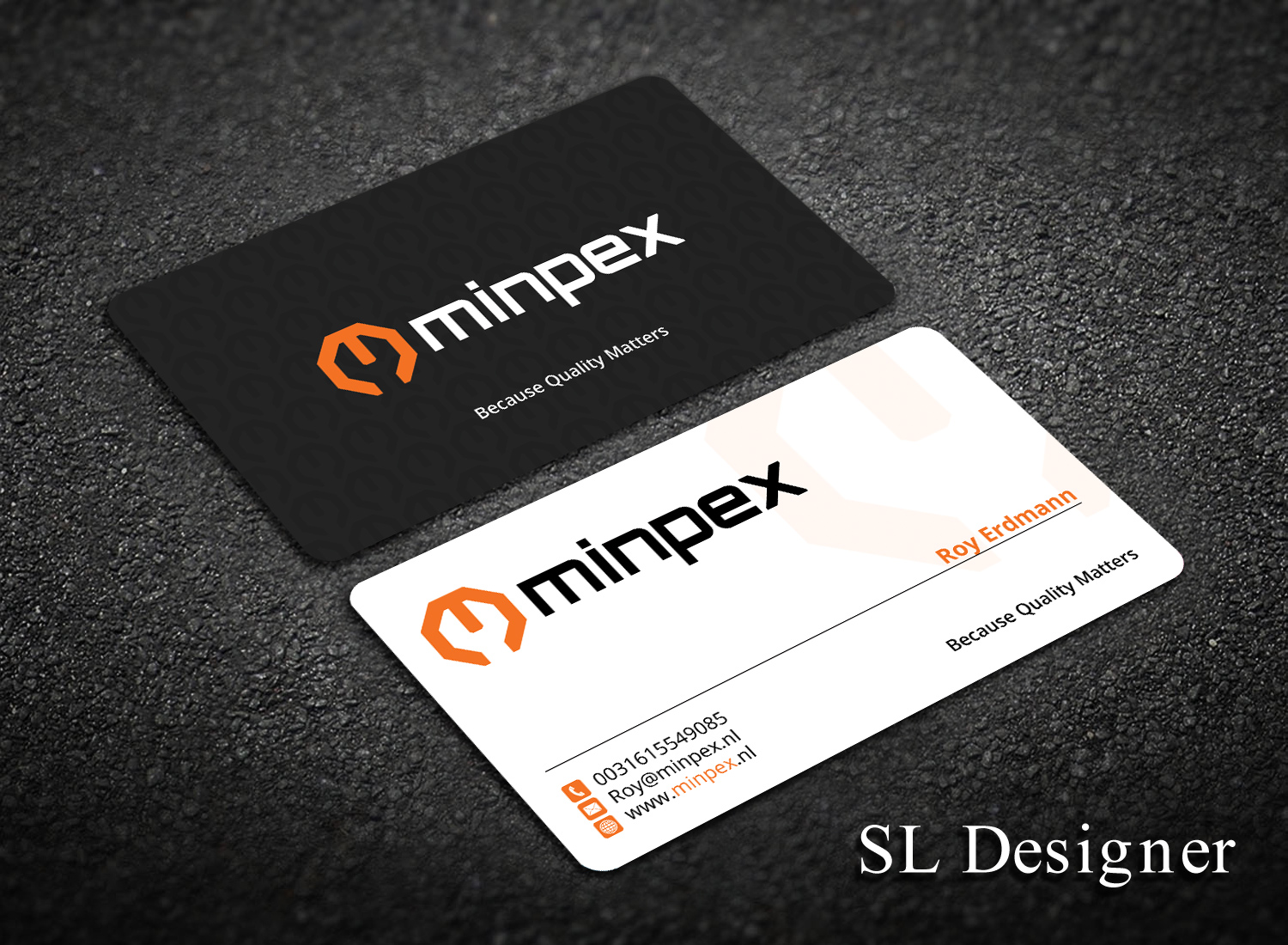 Design de Carte de Visite par SL Designer pour Minpex B.V. | Design #14482143