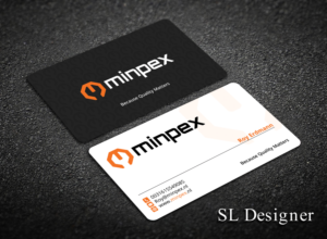 Design de Carte de Visite par SL Designer pour Minpex B.V. | Design : #14482143