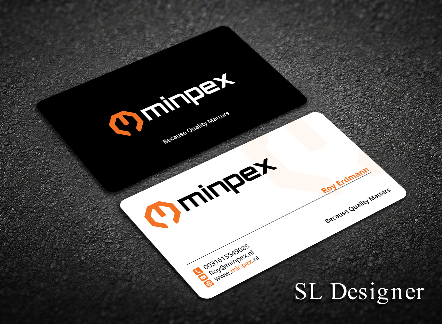 Design de Carte de Visite par SL Designer pour Minpex B.V. | Design #14482145