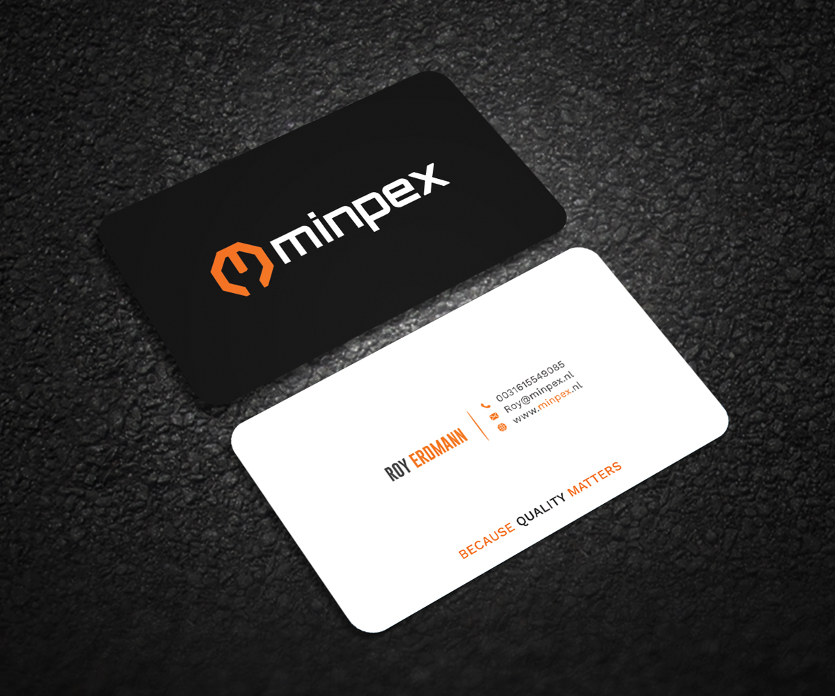 Business Card Design by Graphic Flame for Minpex B.V. | Design #14493484