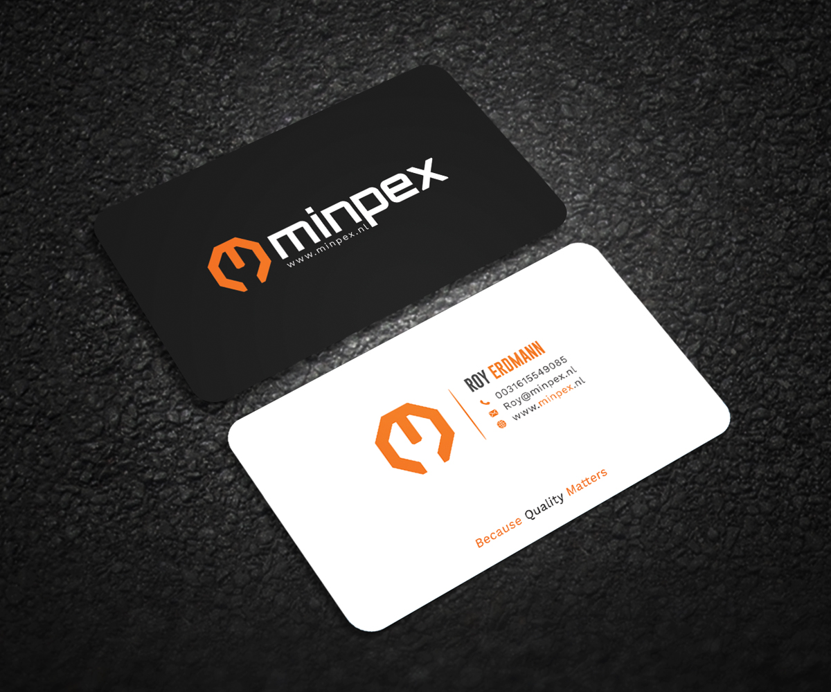 Business Card Design by Graphic Flame for Minpex B.V. | Design #14493487