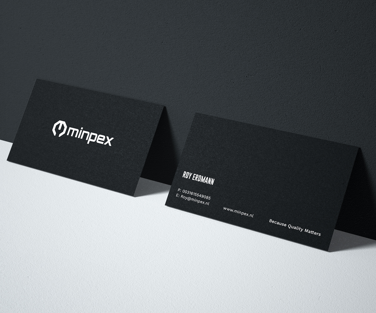Business Card Design by Graphic Flame for Minpex B.V. | Design #14493515