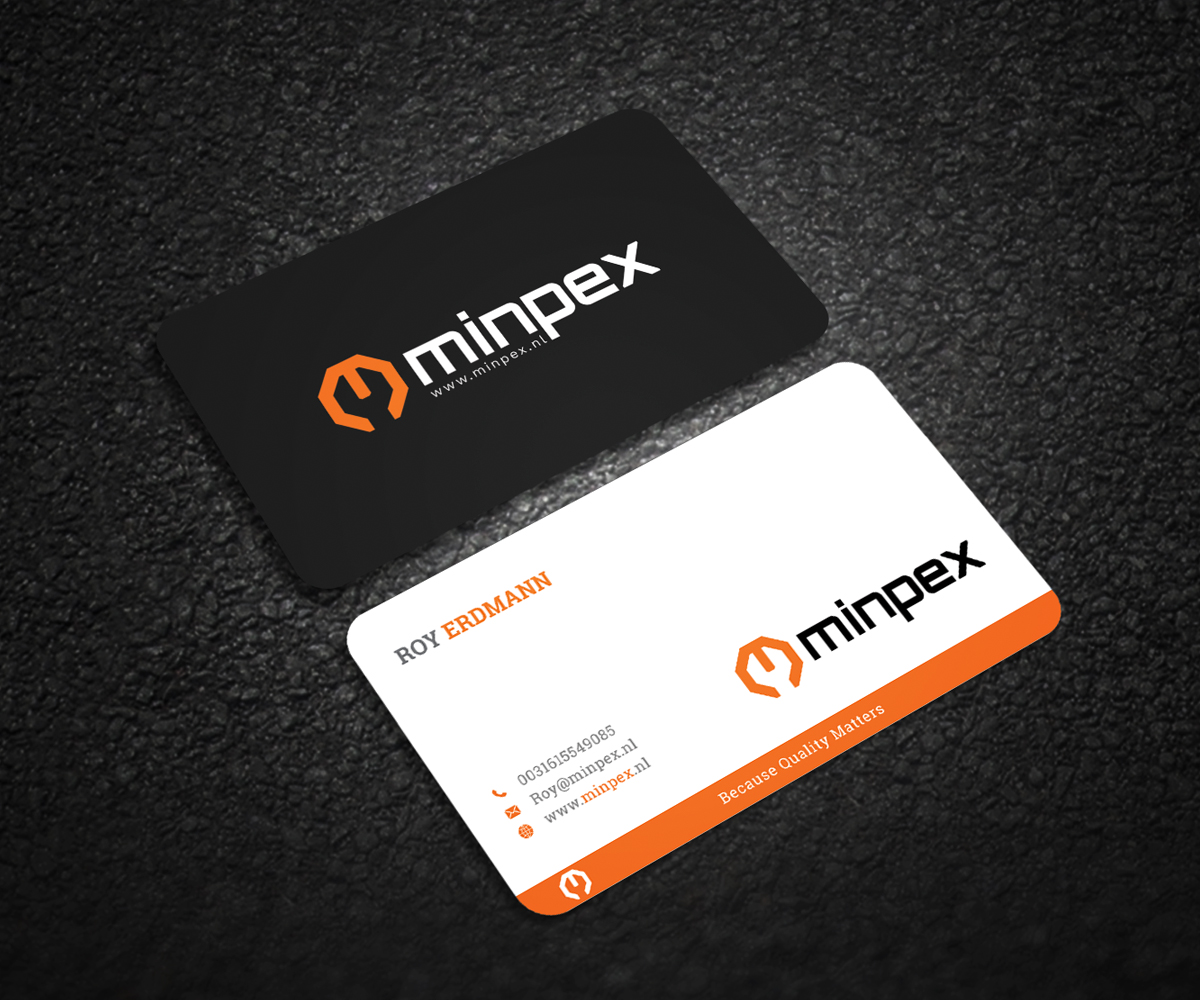 Business Card Design by Graphic Flame for Minpex B.V. | Design #14493519