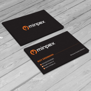 Diseño de Tarjeta de Presentación por webeezine para Minpex B.V. | Diseño: #14487782