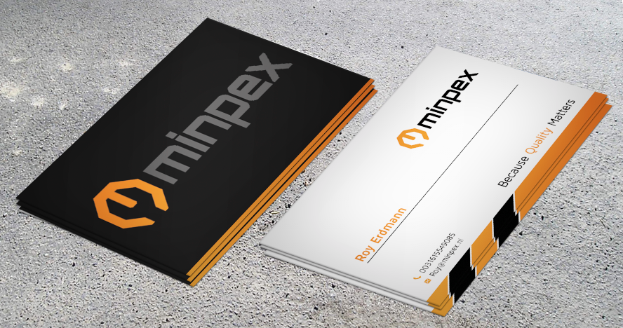 Business Card Design by Md. Imam Hasn Gazi for Minpex B.V. | Design #14494613