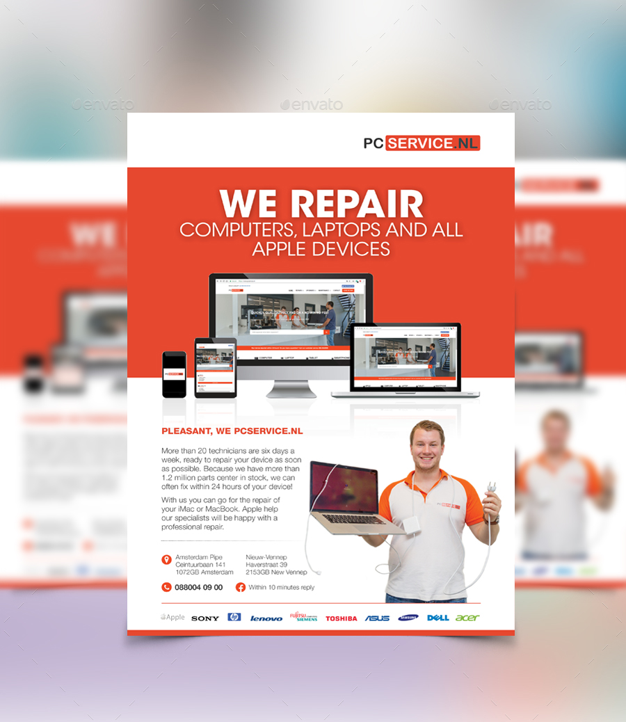 Flyer Design by Vignesh Hardy for Minpex B.V. | Design #14533390