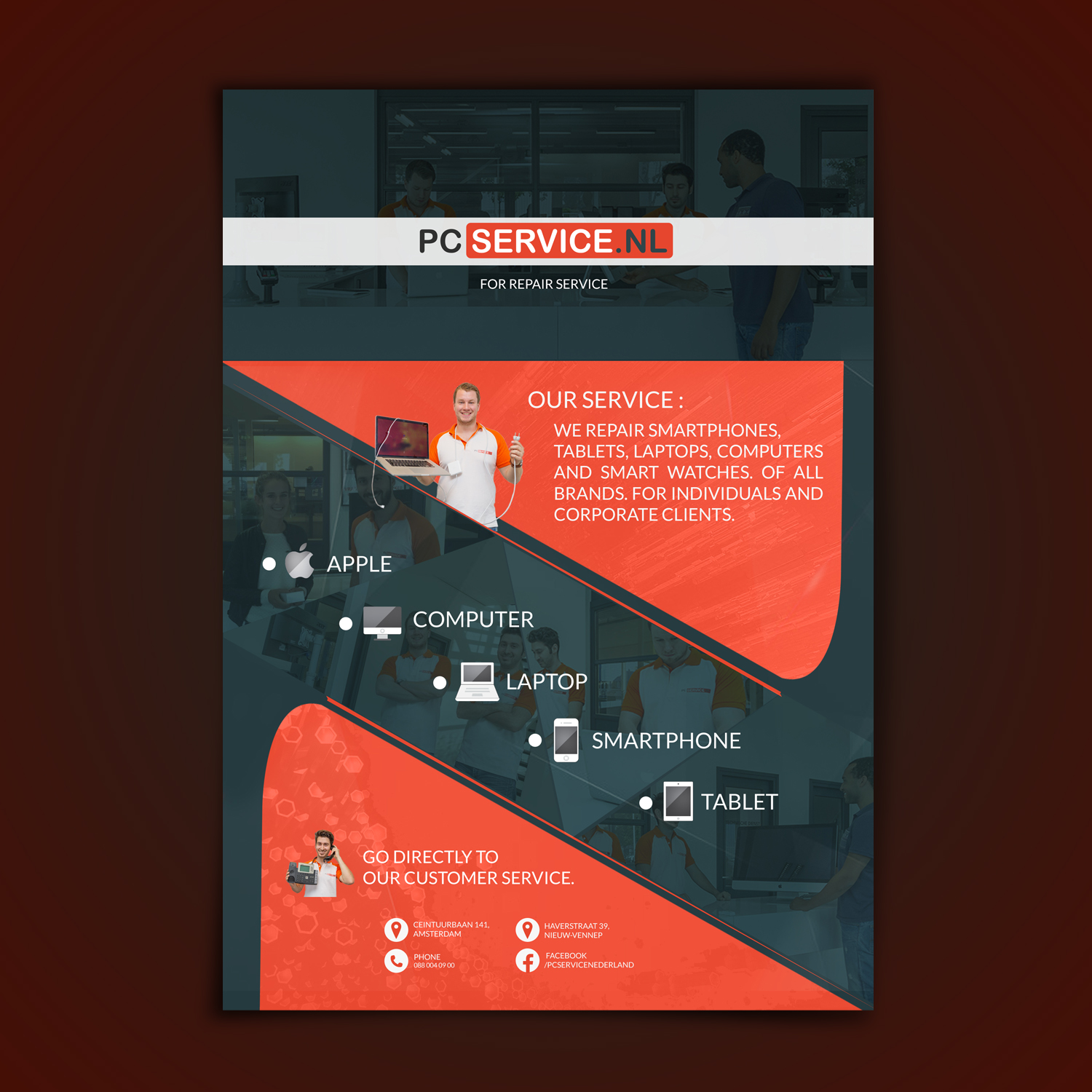 Flyer Design by Omar Rezk for Minpex B.V. | Design #14496085