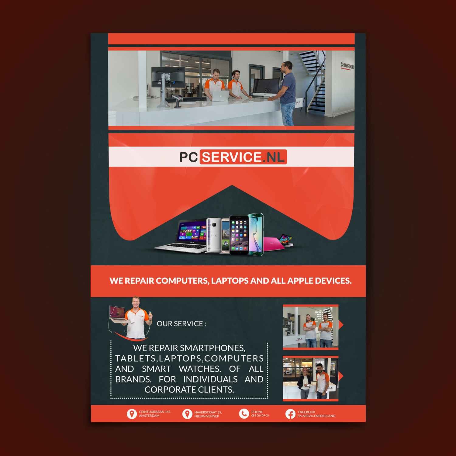 Flyer Design by Omar Rezk for Minpex B.V. | Design #14497396