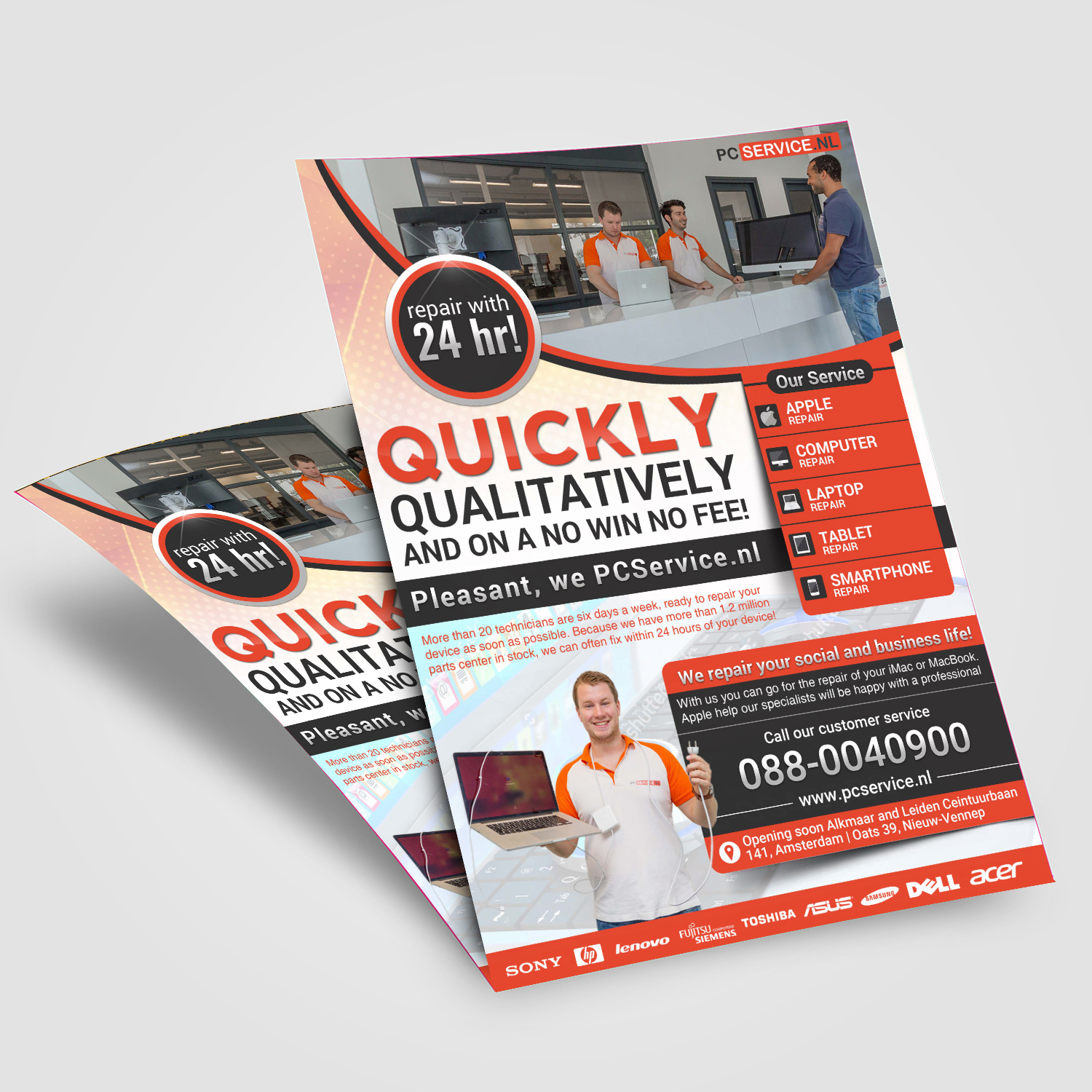 Flyer Design by Samir Mirza for Minpex B.V. | Design #14522066