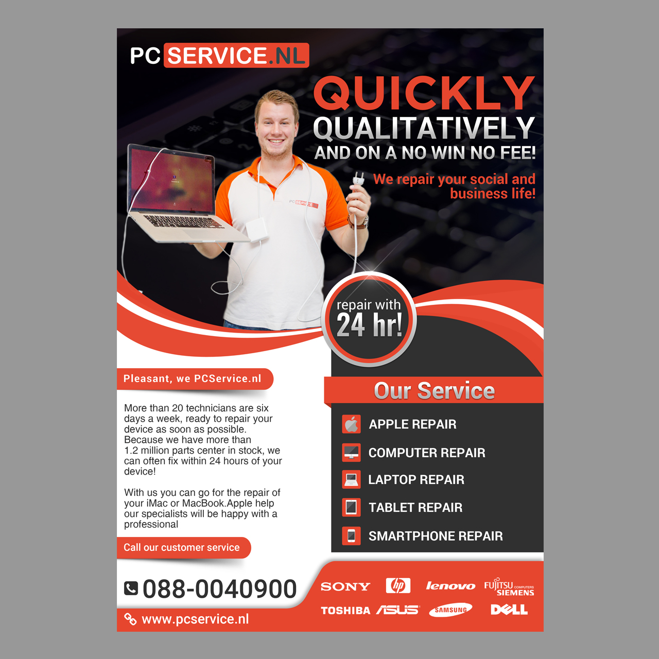 Flyer Design by Samir Mirza for Minpex B.V. | Design #14528305