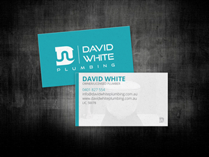 Diseño de Tarjeta de Presentación por Tucker FitzGerald para David White Plumbing | Diseño #2562698