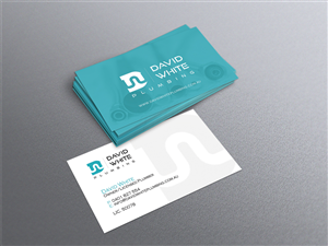 Business Card Design by diRtY.EMM for David White Plumbing | Design: #2534148