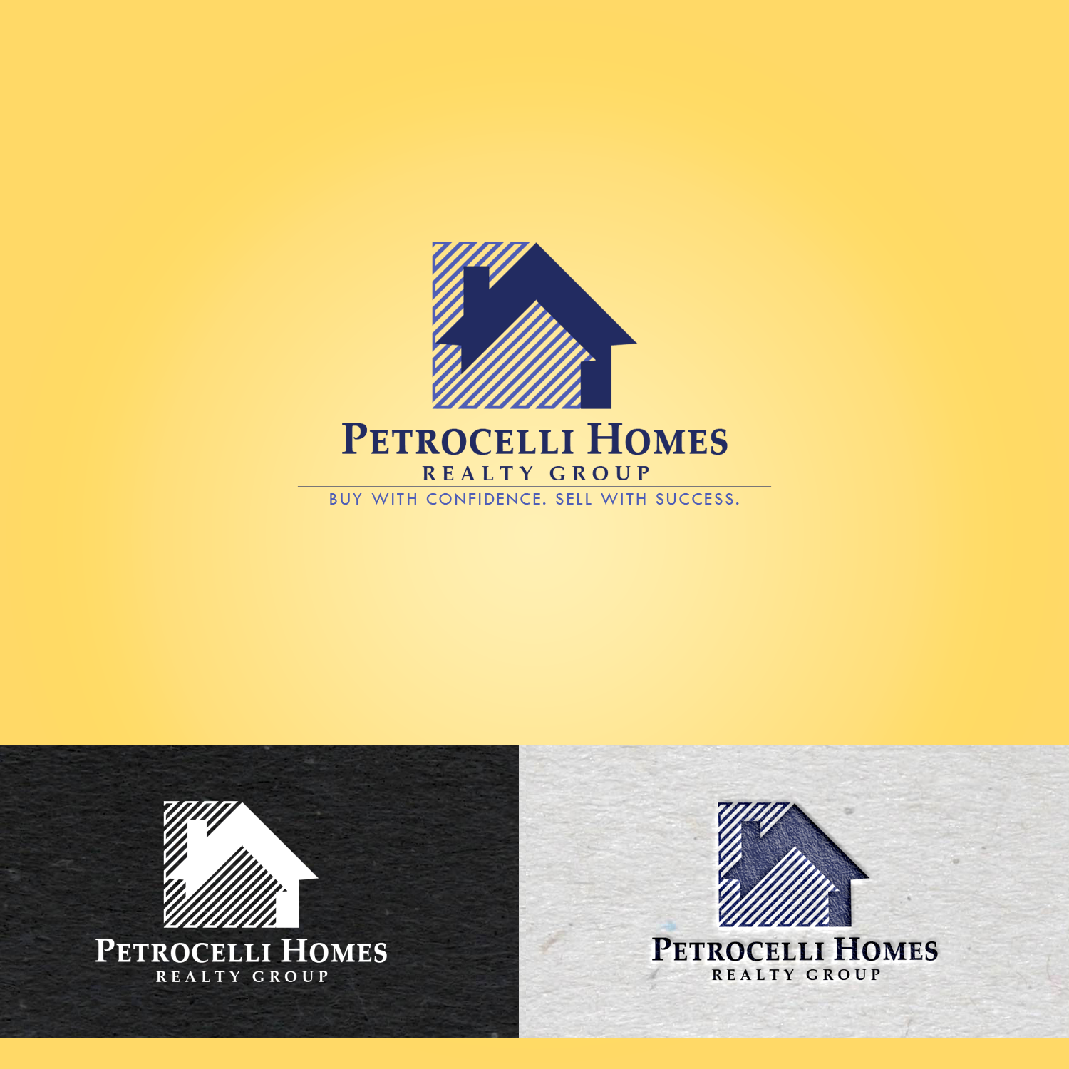 Logo Design by munArtz for Petrocelli Homes Realty Group | Design #14483734