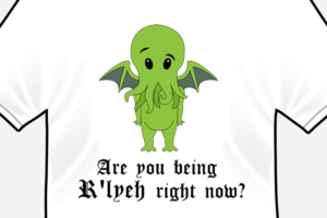 Whimsical Cthulhu Themed T-Shirt Design | T-shirt Design by Tejas_G