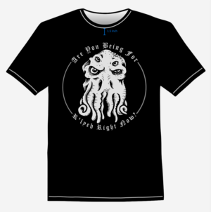 Whimsical Cthulhu Themed T-Shirt Design | Design de T-shirt par krizvector