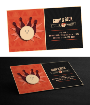 Business Card Design by MatthewGomez for Killer 'B' Promotions.com | Design #14483473