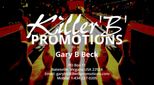 Business Card Design by Andrés Sebastián for Killer 'B' Promotions.com | Design #14505663
