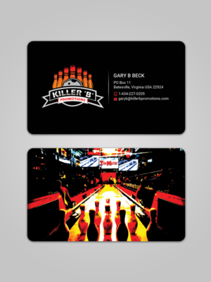 Business Card Design by Sandaruwan for Killer 'B' Promotions.com | Design #14509957