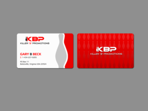 Business Card Design by Creations Box 2015 for Killer 'B' Promotions.com | Design: #14495268