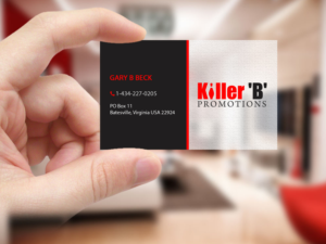 Business Card Design by Creations Box 2015 for Killer 'B' Promotions.com | Design: #14495309