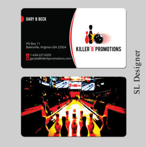 Business Card Design by SL Designer for Killer 'B' Promotions.com | Design: #14507937