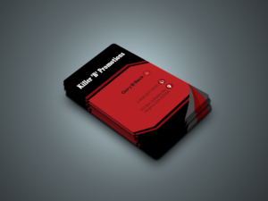 Business Card Design by zahidrabby.bigc for Killer 'B' Promotions.com | Design: #14491629