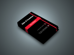 Business Card Design by zahidrabby.bigc for Killer 'B' Promotions.com | Design: #14491849