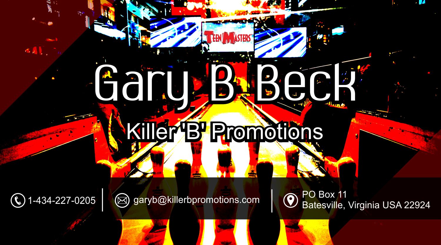 Business Card Design by I9criativo for Killer 'B' Promotions.com | Design #14522637