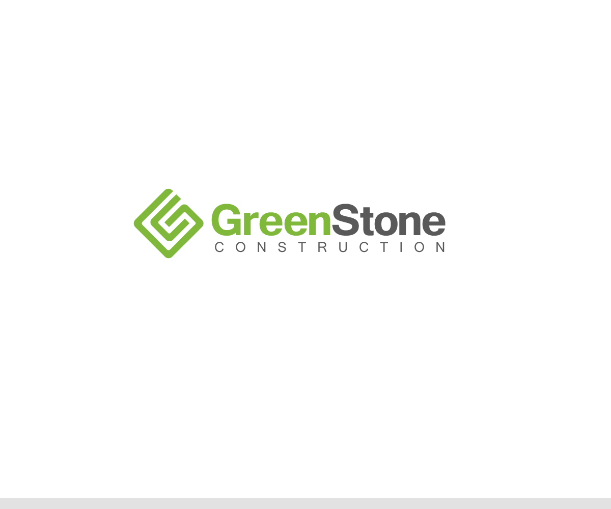 Logo Design by DoveFendi for Greenstone Construction | Design #14538933