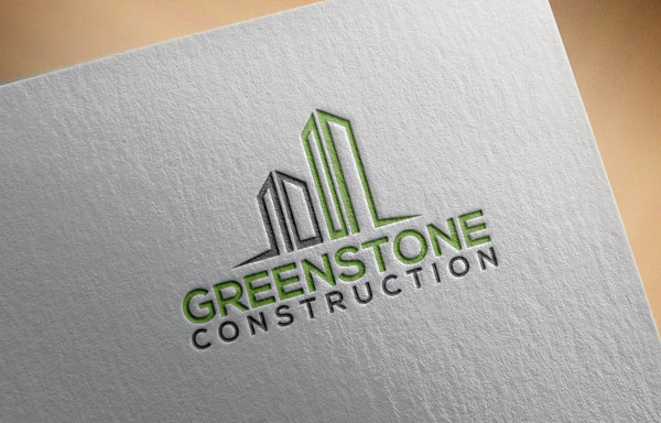 Logo Design by tani_sha321 for Greenstone Construction | Design #14538485